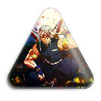 پیکسل خندالو طرح تنگن اوزویی انیمه مدل مثلثی کد 12793