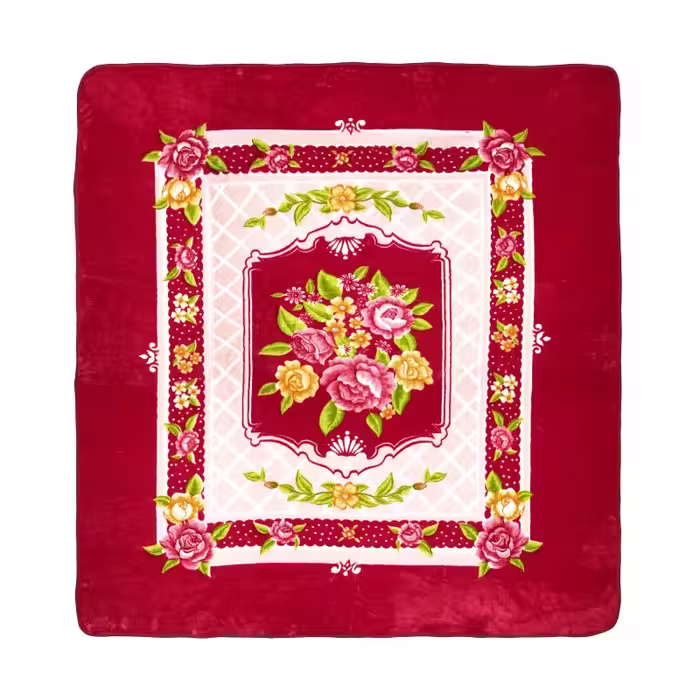 پتو گلبافت مدل برجسته کد 129/14 سایز 160x220 سانتی متر