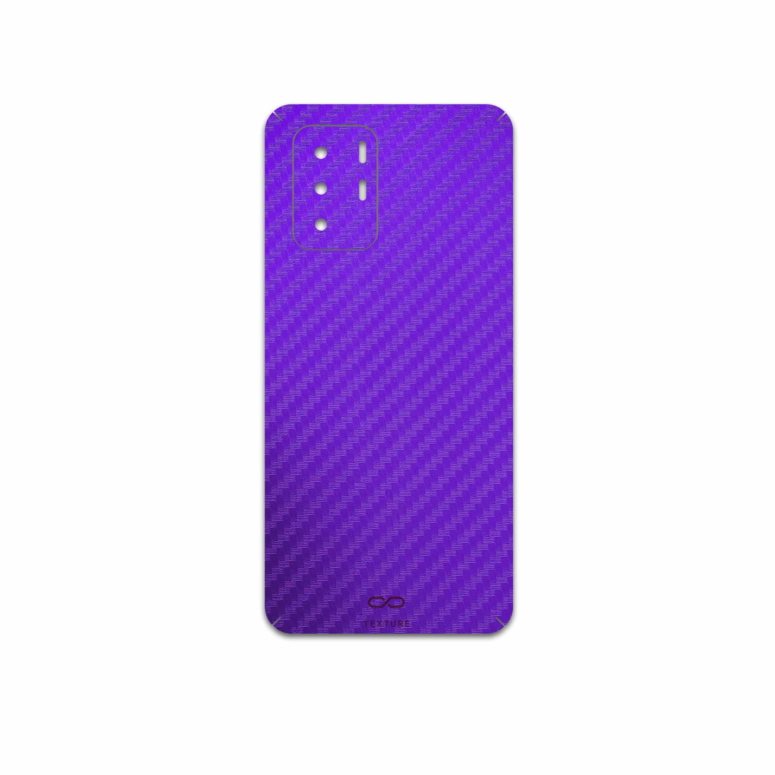 برچسب پوششی ماهوت مدل Purple-Fiber مناسب برای گوشی موبایل شیائومی Poco X3 GT 5G