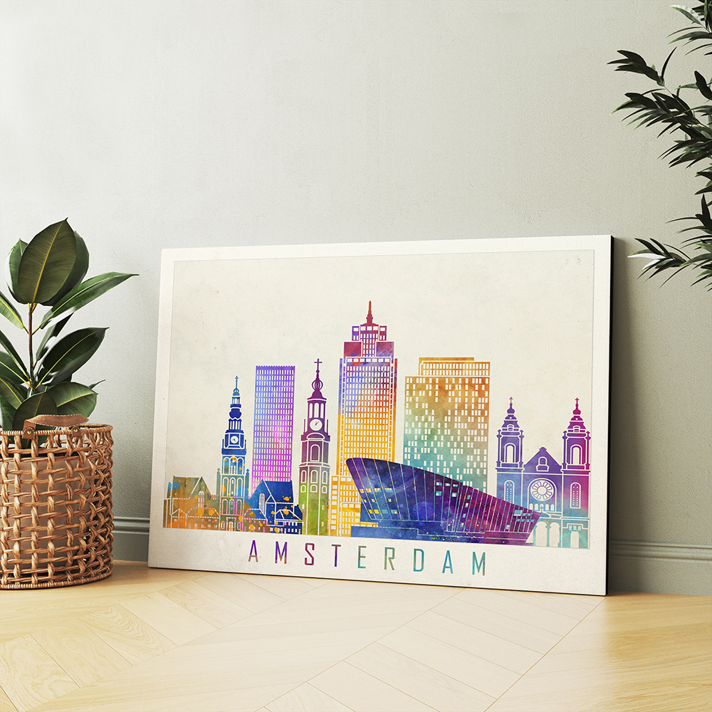 تابلو شاسی مدل شهر آمستردام کد S010013