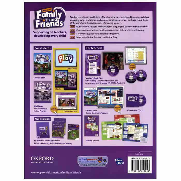 کتاب American Family and Friends 5 اثر Naomi Simmons انتشارات زبان مهر 