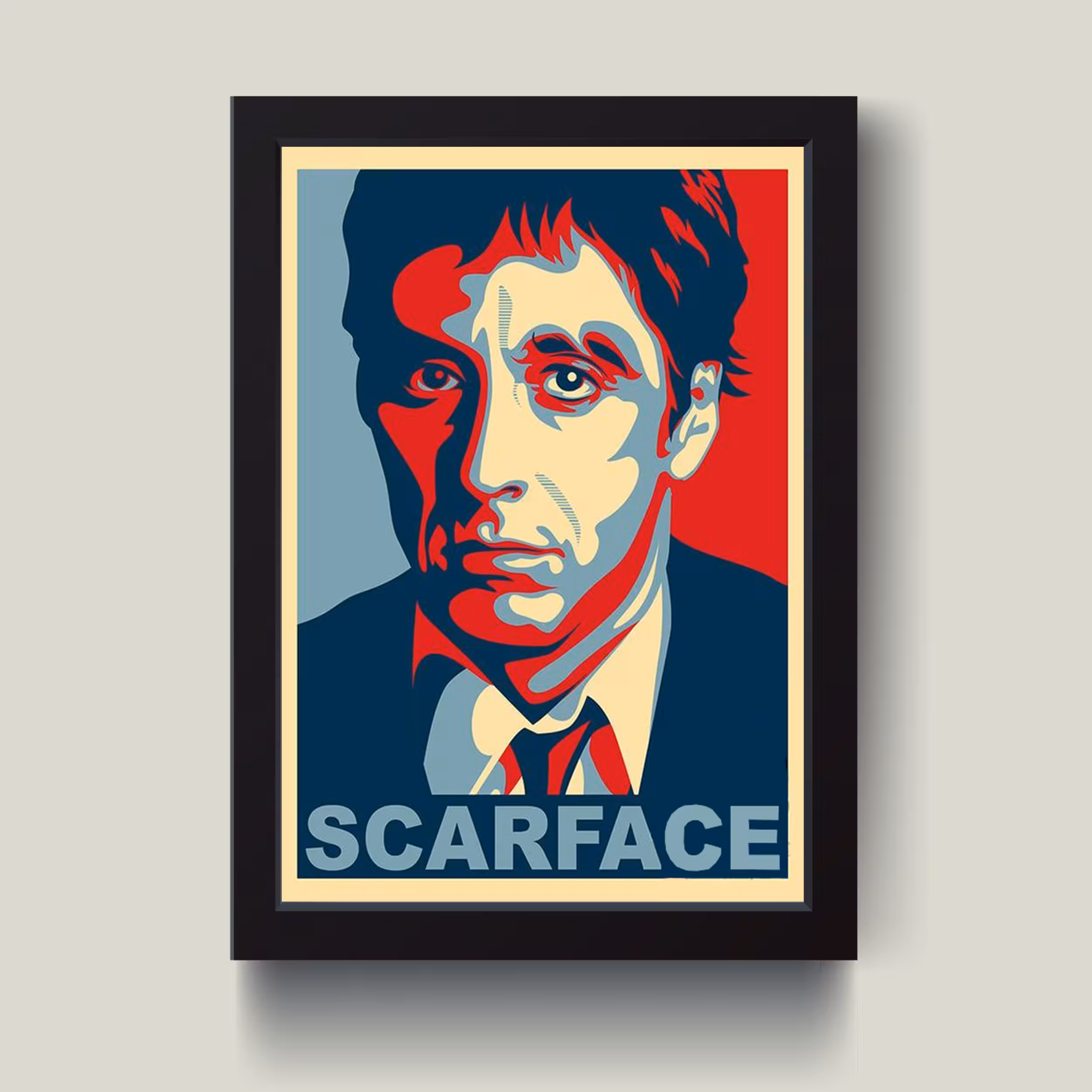 تابلو مدل تونی مونتانا tony montana کد G14-32