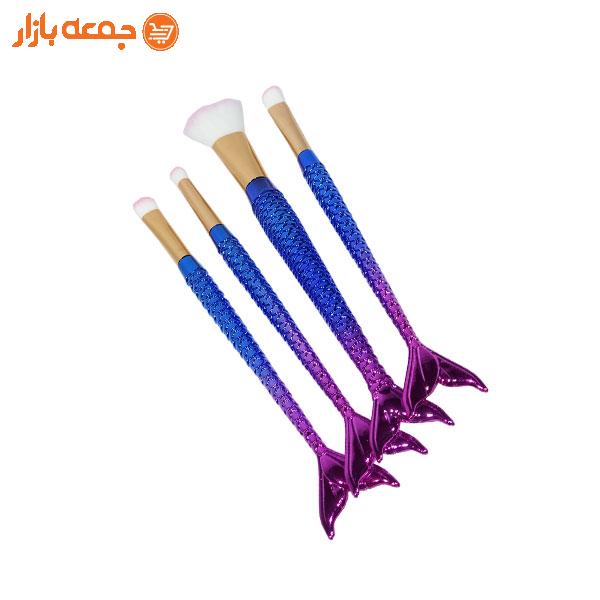 ست براش آرایشی مدل ماهی