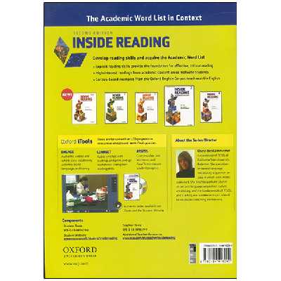 کتاب Inside Reading 2nd 3 اثر Bruce Rubin انتشارات آکسفورد