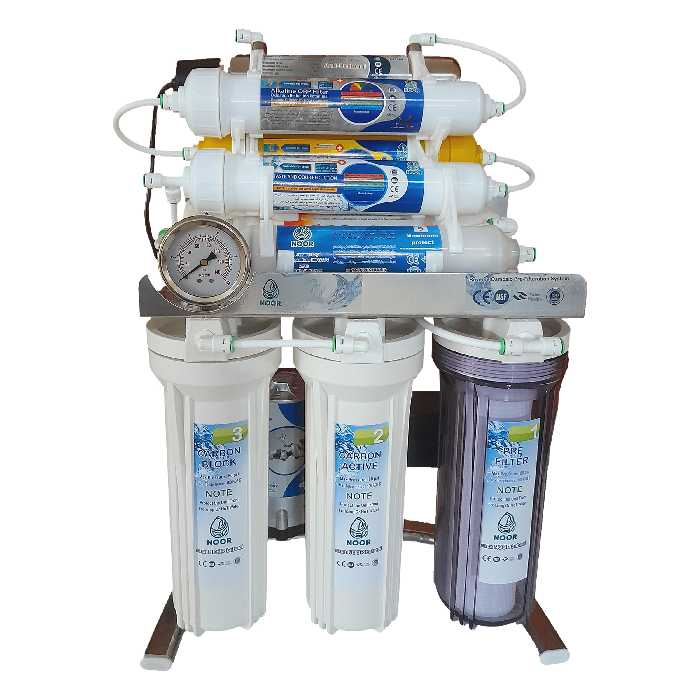 دستگاه تصفیه کننده آب رسا نور بابایی مدل A chrome m719