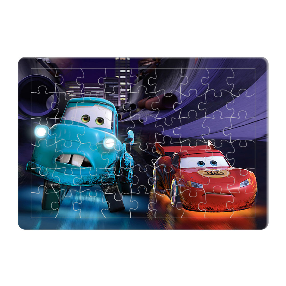 پازل 54 تکه طرح ماشین ها مدل P487