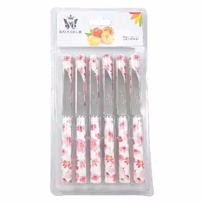 کارد میوه خوری مونارچ کد M006 بسته 12 عددی