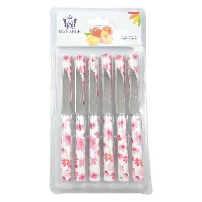 کارد میوه خوری مونارچ کد M006 بسته 12 عددی