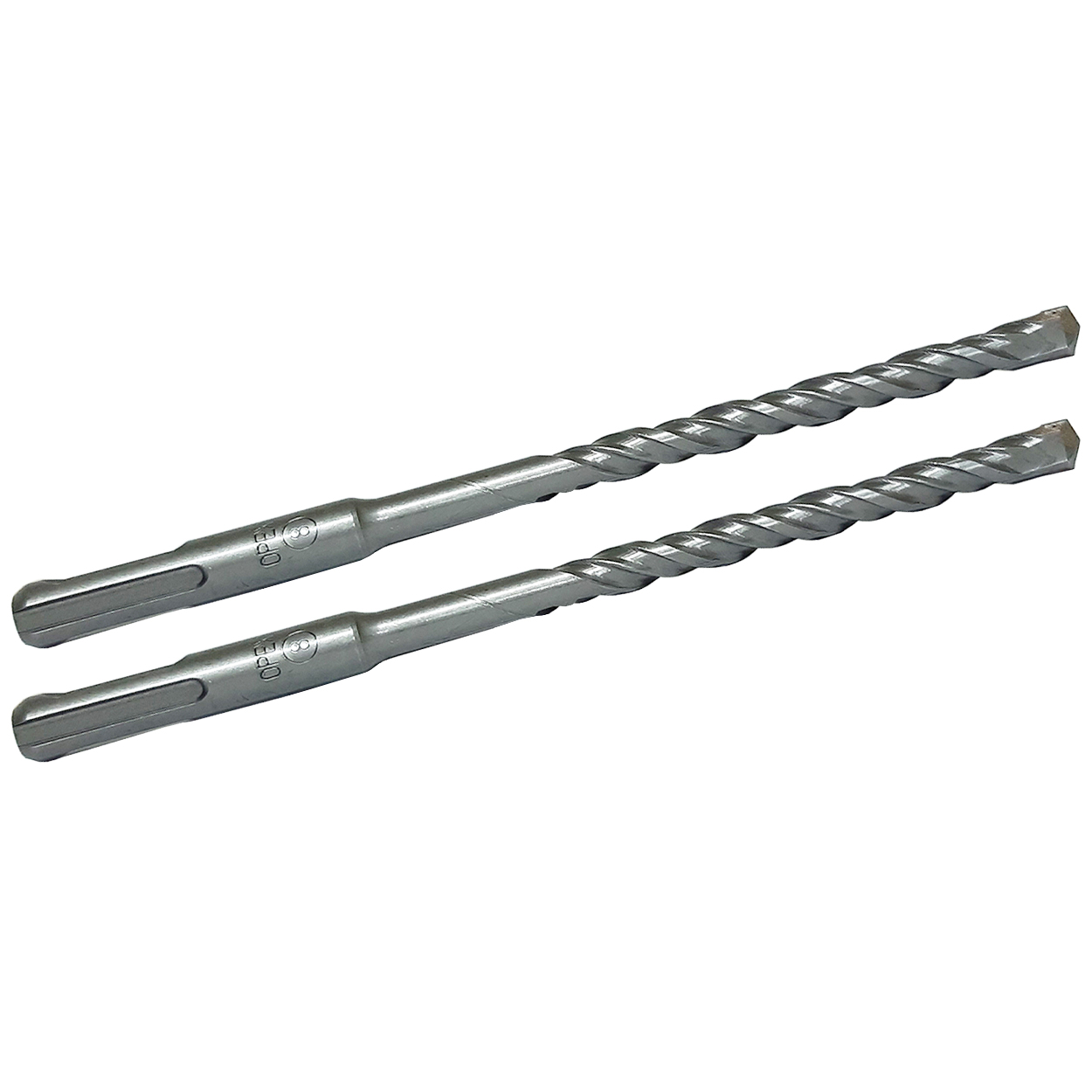 مته چهار شیار اپکس مدل HT  - 008x160 سایز 8 میلی متر مجموعه دو عددی 