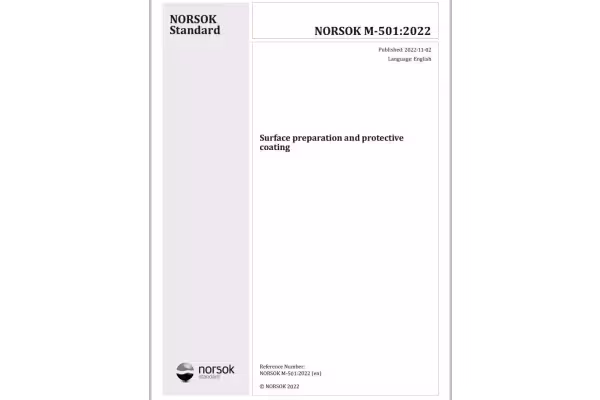 ❤️💗دانلود استاندارد ✅ NORSOK M 501 2022 Surface preparation and protective coating - کتابخانه مجازی واتیکان
