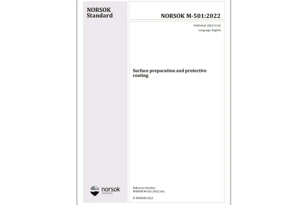 ❤️💗دانلود استاندارد ✅ NORSOK M 501 2022 Surface preparation and protective coating - کتابخانه مجازی واتیکان