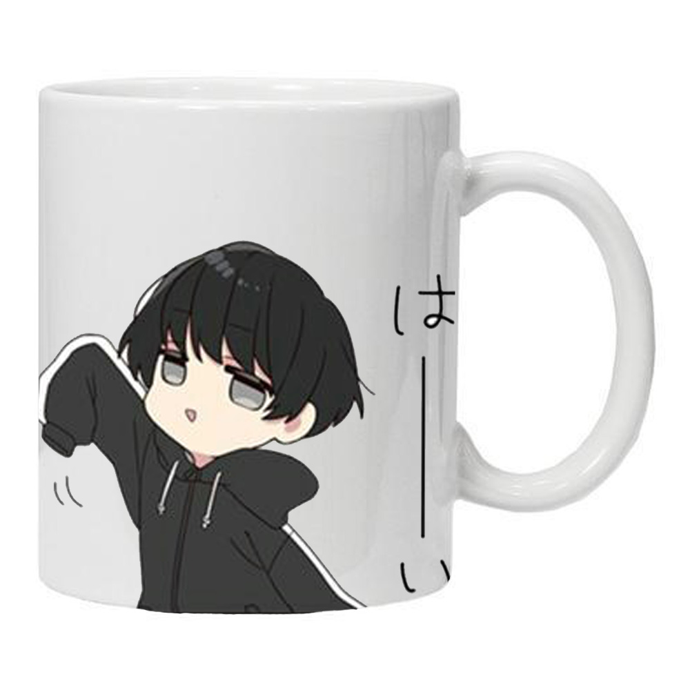 ماگ طرح پسر انیمه ای کیوت مدل MLS6762