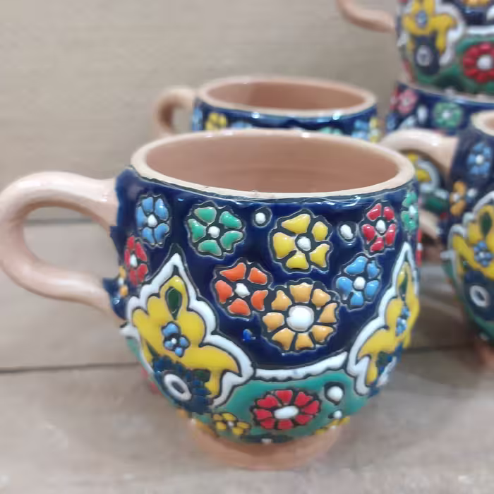 فنجون چای سفال 