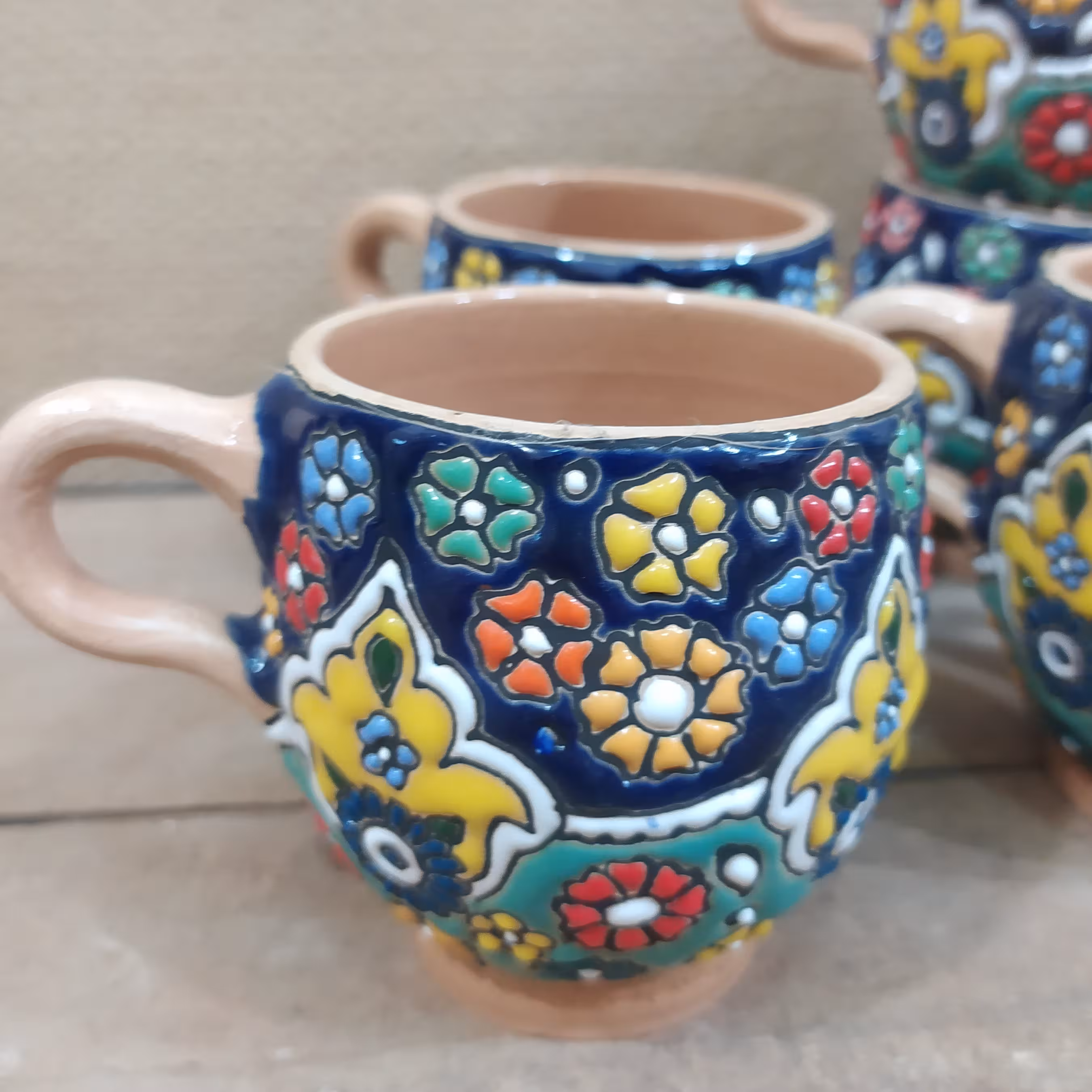 فنجون چای سفال 
