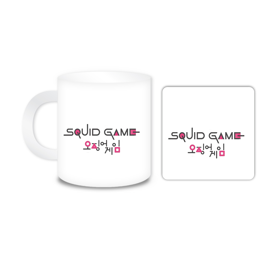 ماگ مدل Squid Game کد 2267 به همراه زیر لیوانی