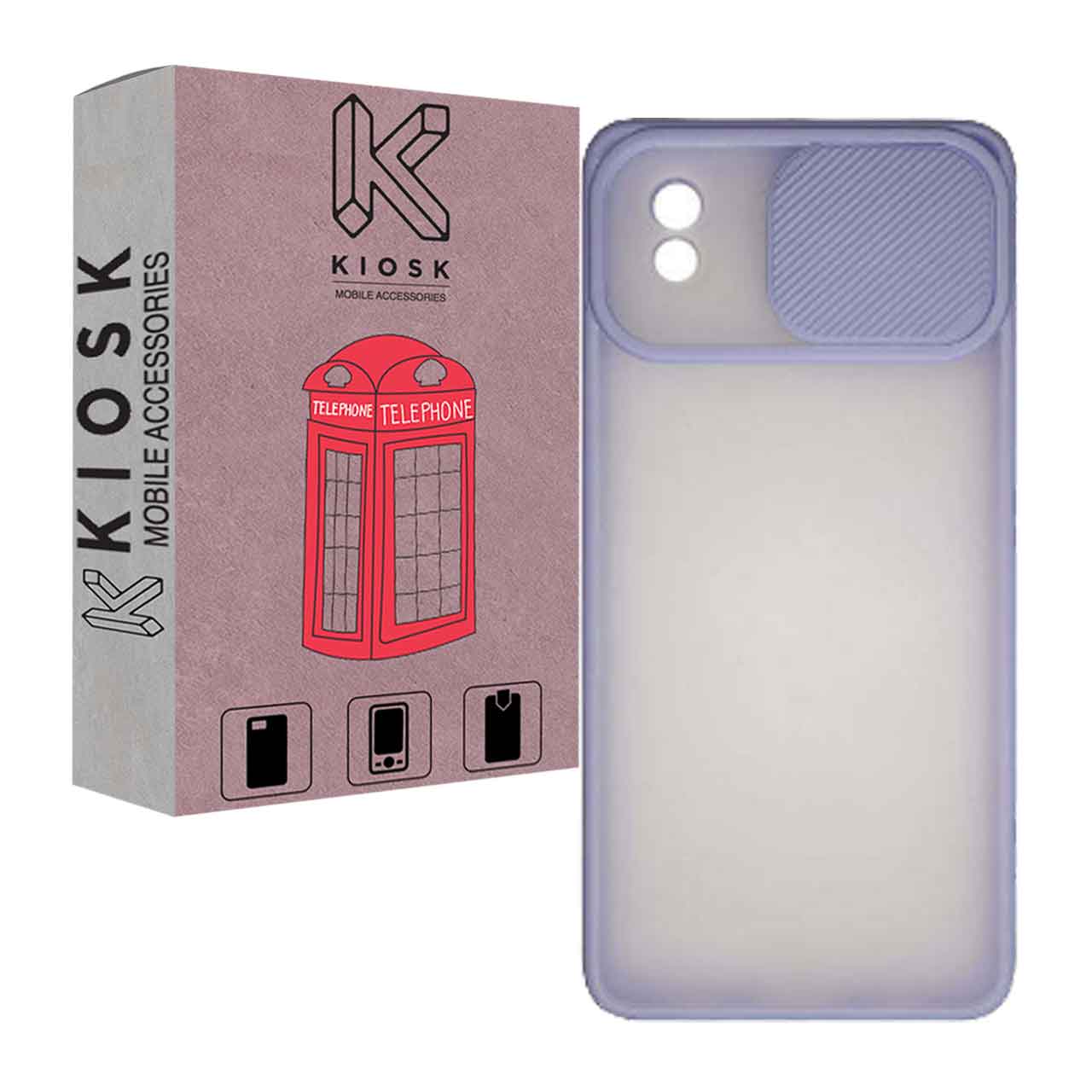  کاور کیوسک مدل KMHFZLD-1 مناسب برای گوشی موبایل سامسونگ Galaxy A01 Core