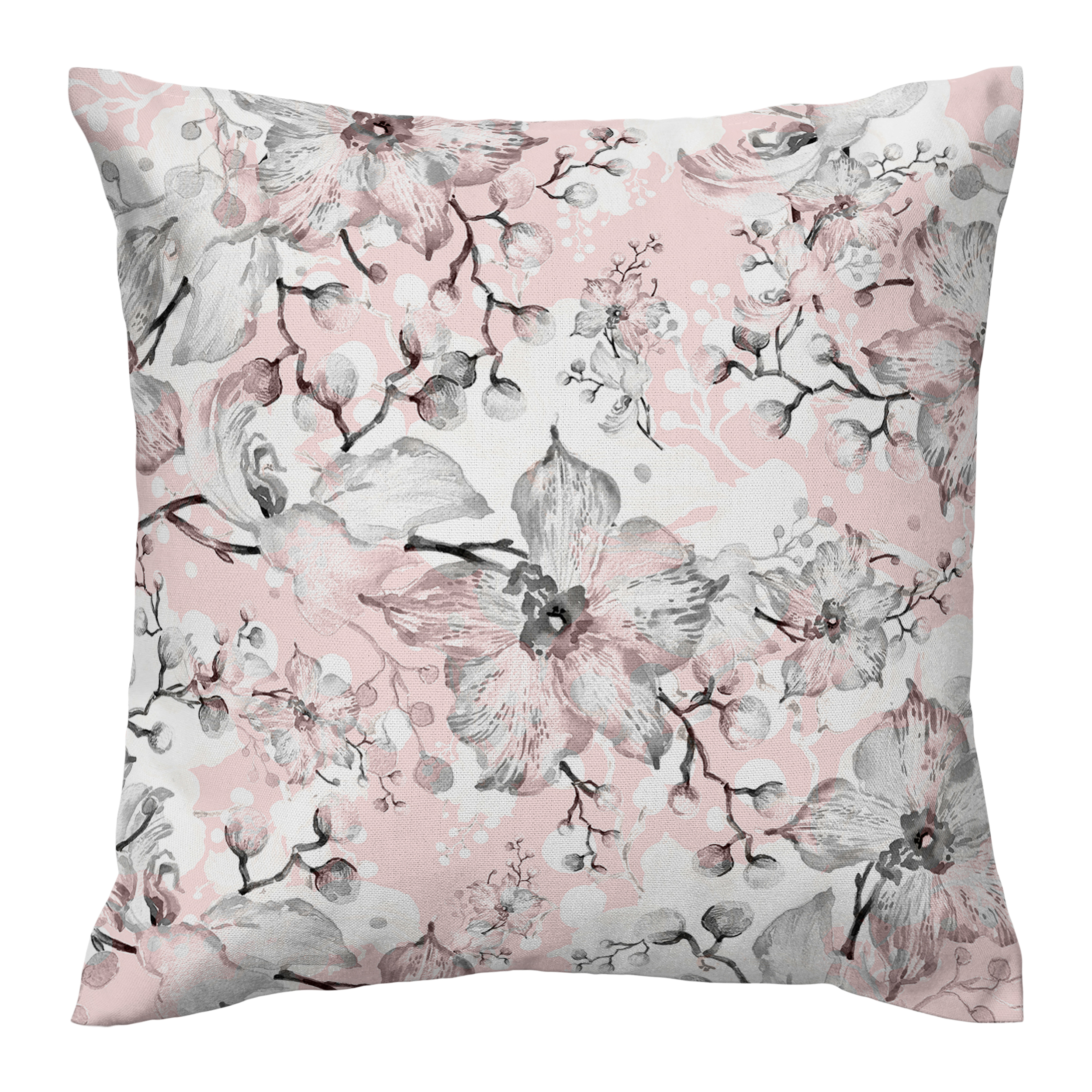 کاور کوسن مدل گل دورو طرح دار کد 1400188