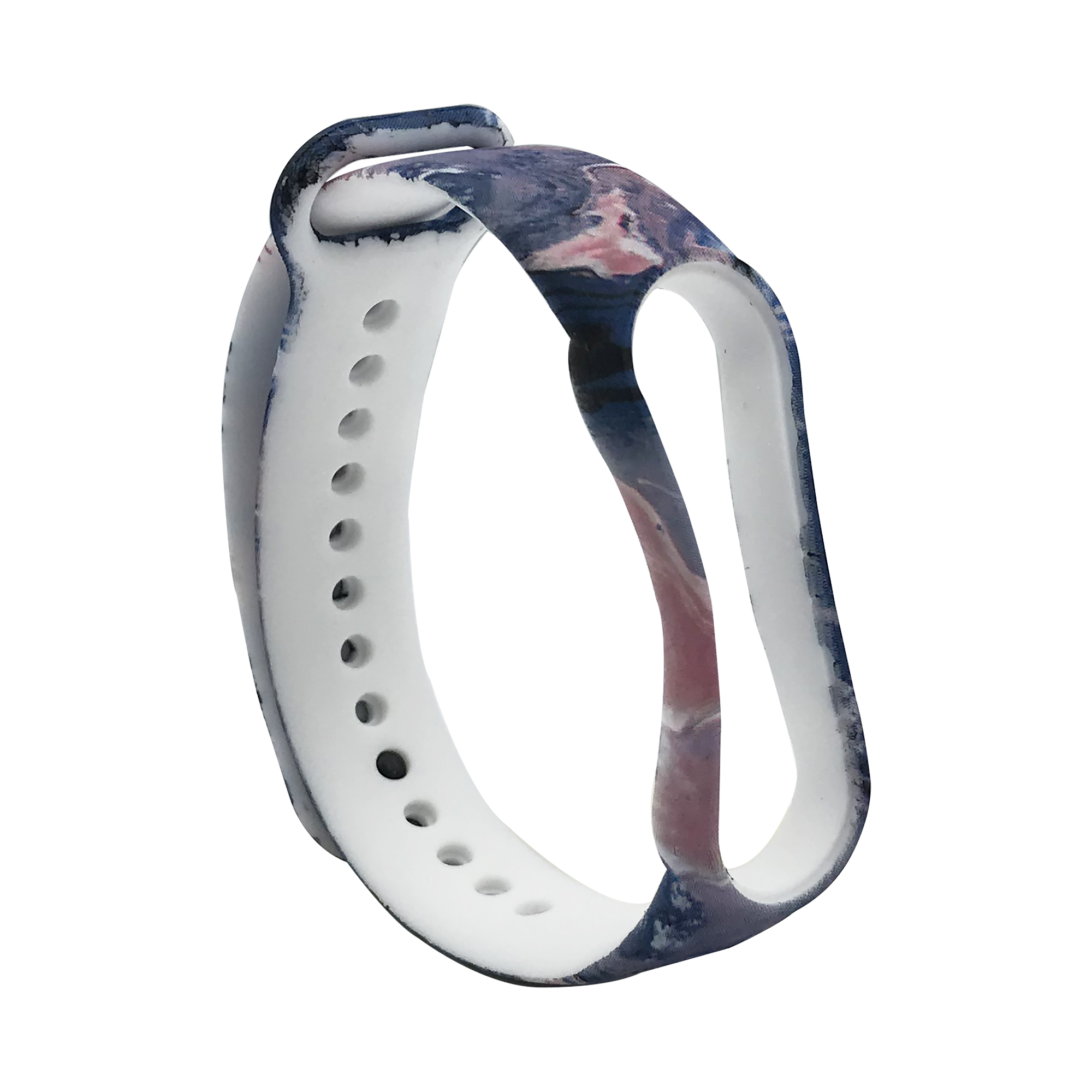 بند طرح ابر وبادی مناسب برای مچ بند هوشمند شیائومی Mi Band 5/6