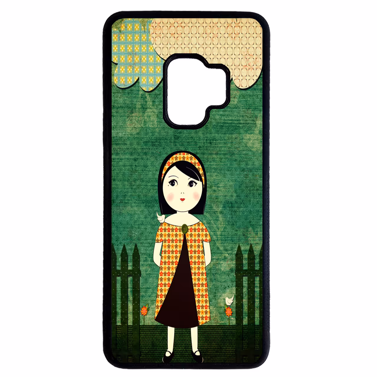 کاور طرح دخترانه کد 9055 مناسب برای گوشی موبایل سامسونگ galaxy s9