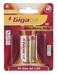 باتری قلمی گیگا سل