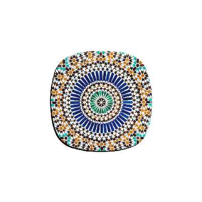 زیر لیوانی ترمه طراحان ایده طرح فرش کد cfp1375