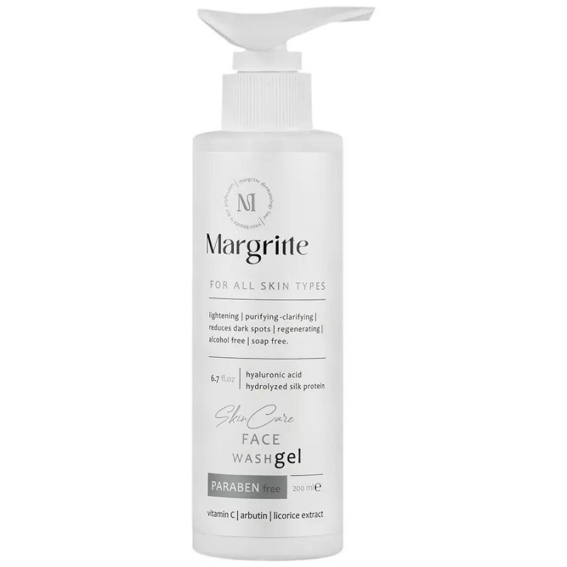 ژل شستشوی روشن کننده مارگریت مناسب انواع پوست حجم 200mL