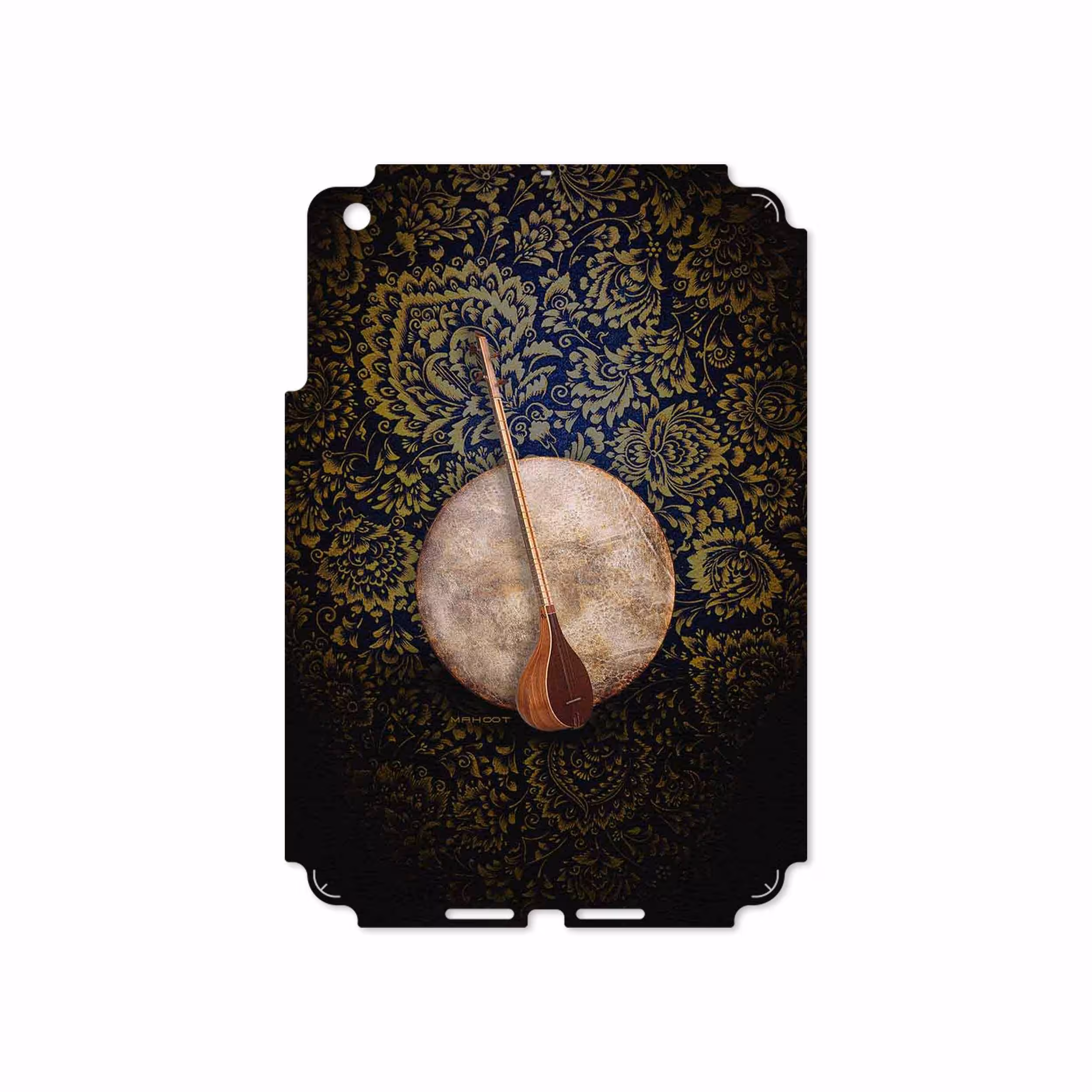 برچسب پوششی ماهوت مدل Setar-Daf-Instruments مناسب برای تبلت اپل iPad mini 2012 A1432