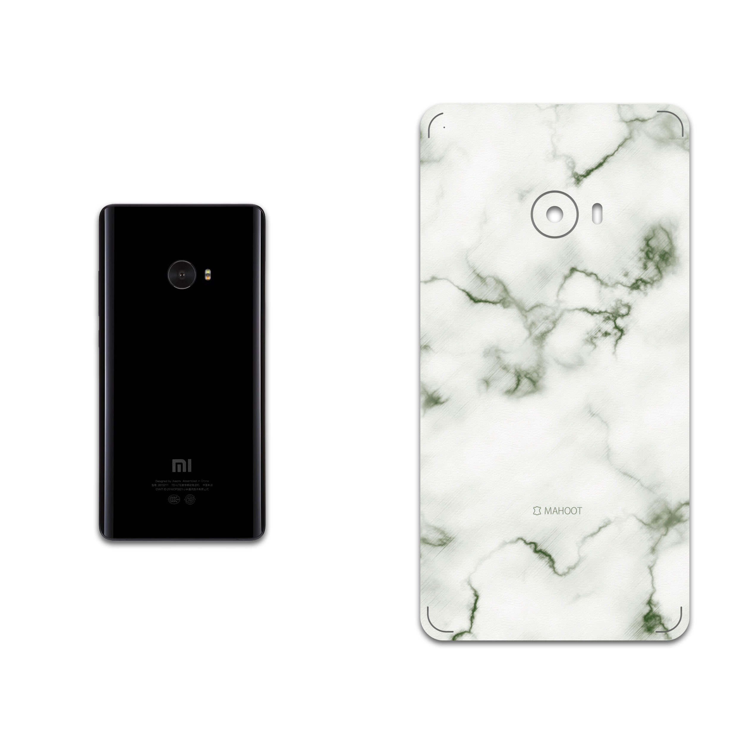 برچسب پوششی ماهوت مدل Blanco-Smoke-Marble مناسب برای گوشی موبایل شیائومی Mi Note 2