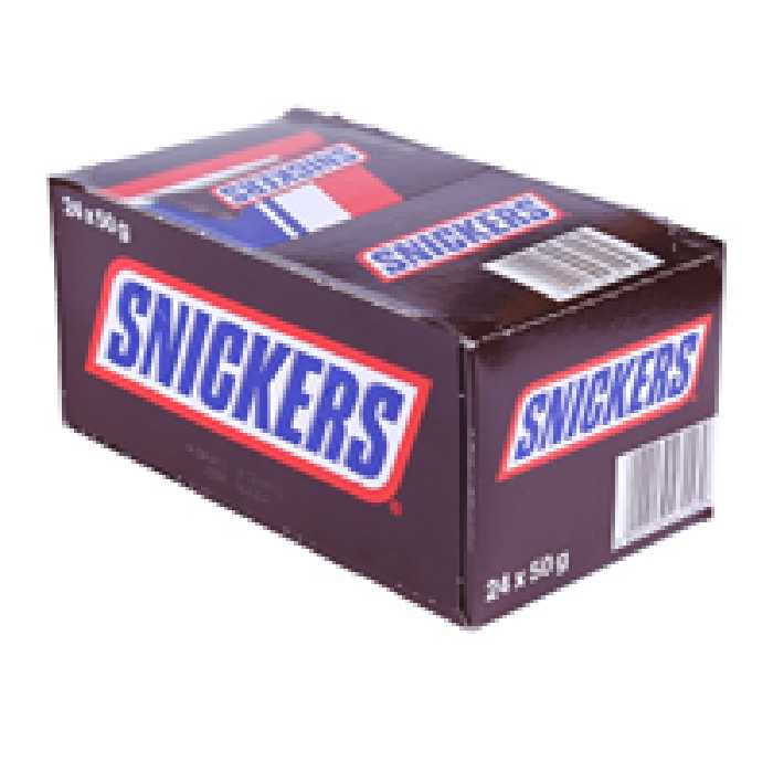 شکلات اسنیکرز بسته 24 تایی
