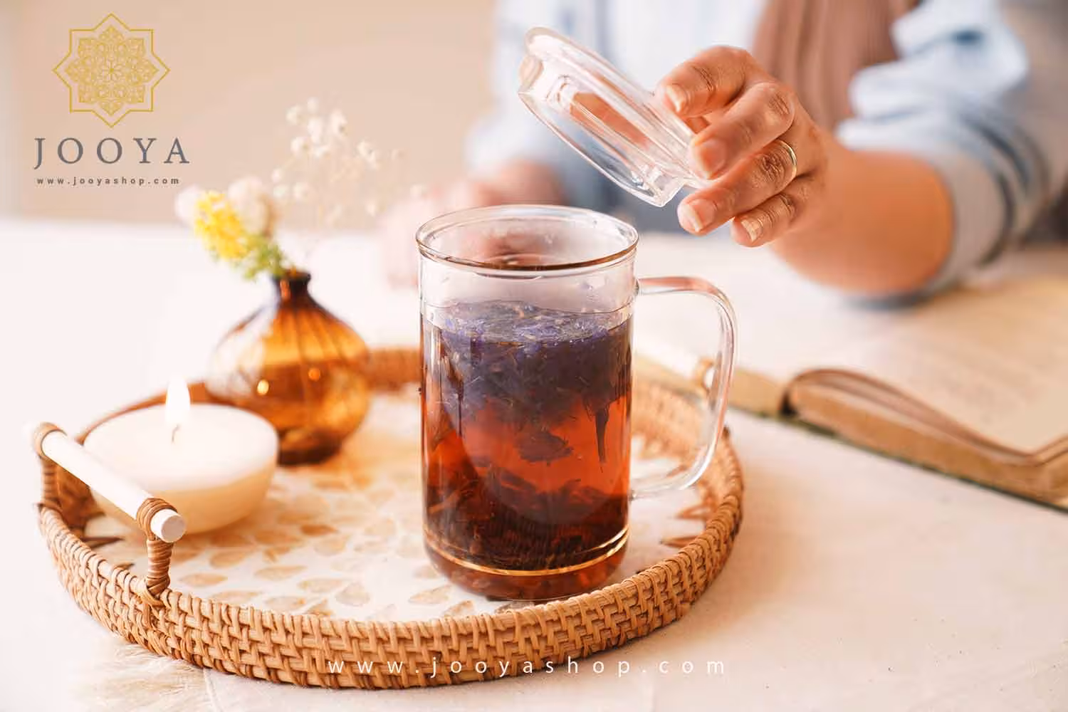 لیوان دمنوش پیرکس آندیا