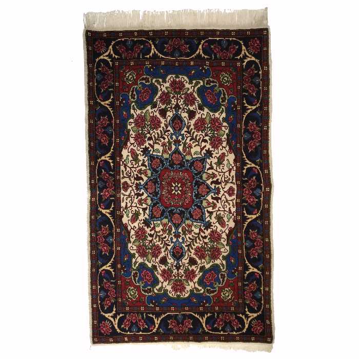 فرش دستبافت یک و نیم متری کد m202 