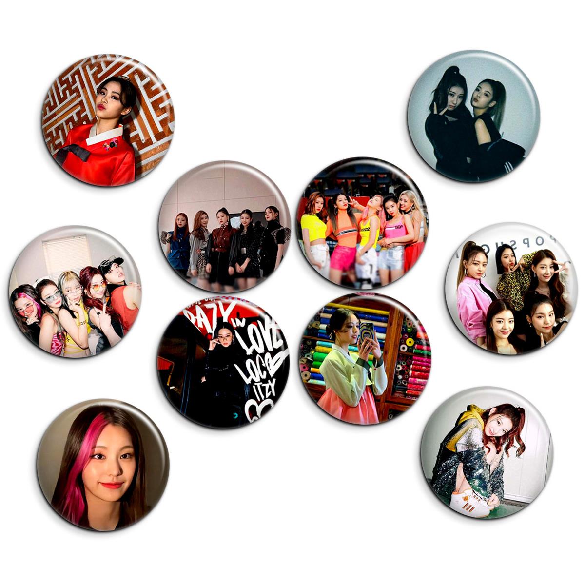 پیکسل پرمانه طرح گروه موسیقی ایتزی کد pmg.7971 مجموعه 10 عددی