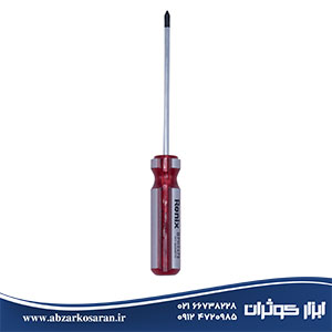پیچگوشتی تکی دسته کریستال ضربهخور 75×3 چهارسو Ronix مدل RH-2830