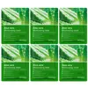 ماسک صورت بایو آکوا مدل Aloe Vera حجم 25 میلی لیتر مجموعه 6 عددی