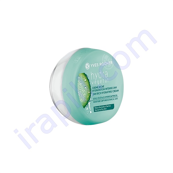 کرم مرطوب کننده 24 ساعته هیدراوژتال ایوروشه مناسب پوست های معمولی و متمایل به خشک 50 میلی لیتر