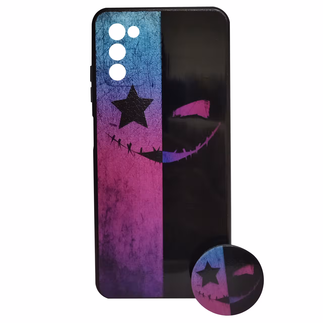 کاور  کد 1659 مناسب برای گوشی موبایل سامسونگ galaxy A03s به همراه پایه نگهدارنده