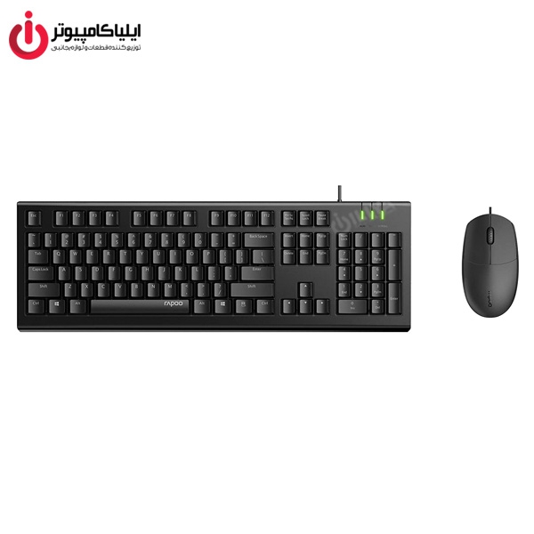 کیبورد و ماوس USB رپو مدل X125S