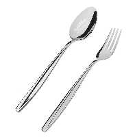 قاشق و چنگال تمام استیل طرح ماینز 12 عددی مدل SPRING HOME