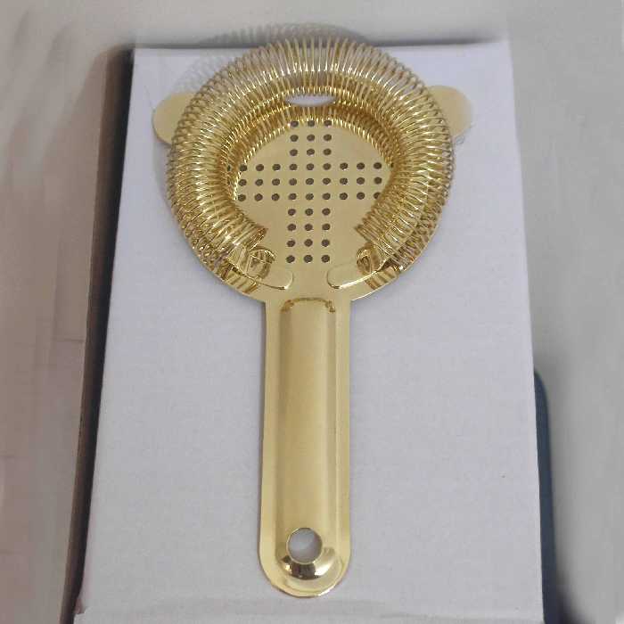 استرینر شیکر مدل ST طلایی مناسب برای نوشیدنی های سرد