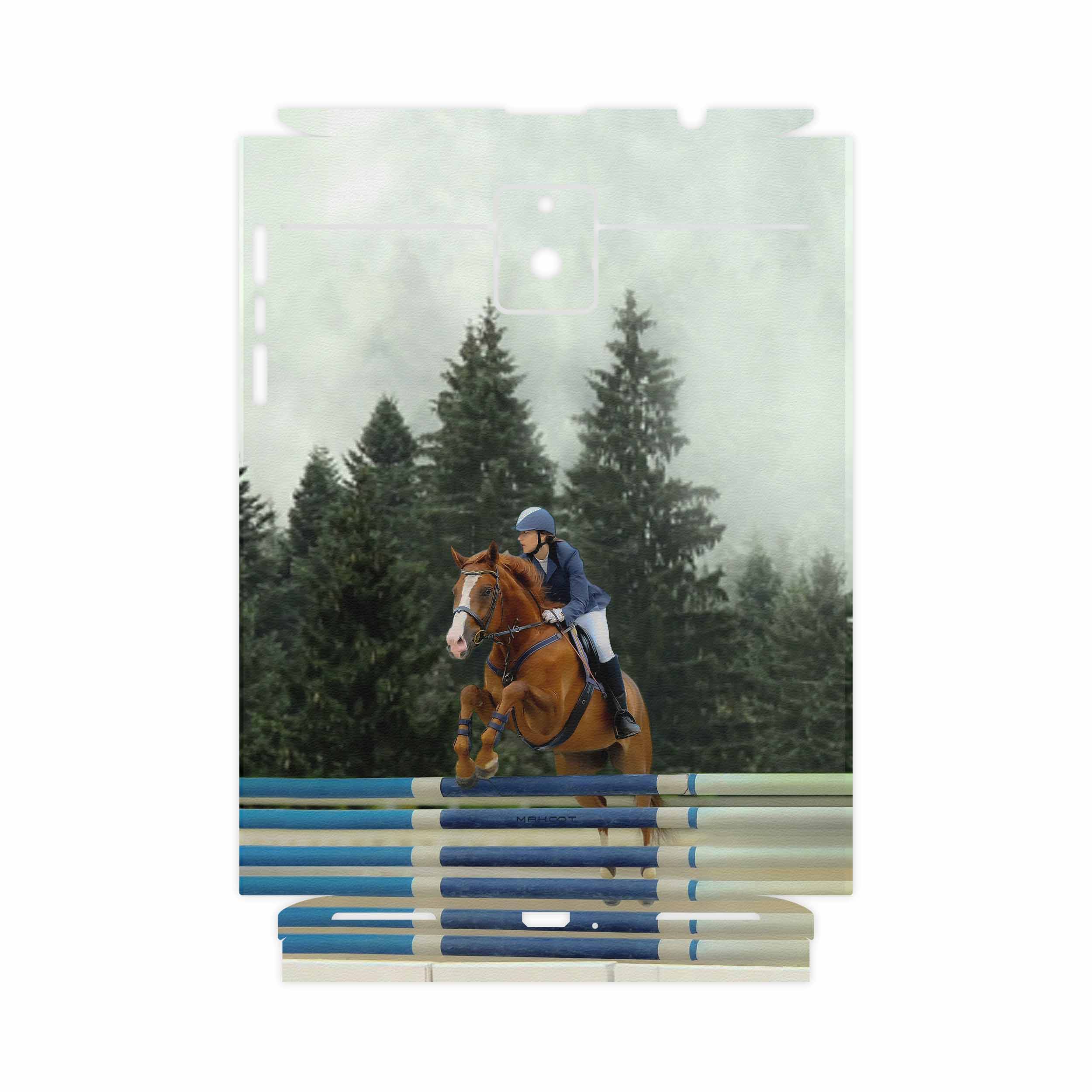 برچسب پوششی ماهوت مدل Equestrianism-FullSkin مناسب برای گوشی موبایل بلک بری Passport