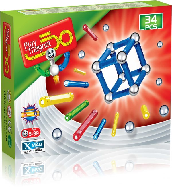 مگنت تیپ 1 کلاسیک 34 قطعه
