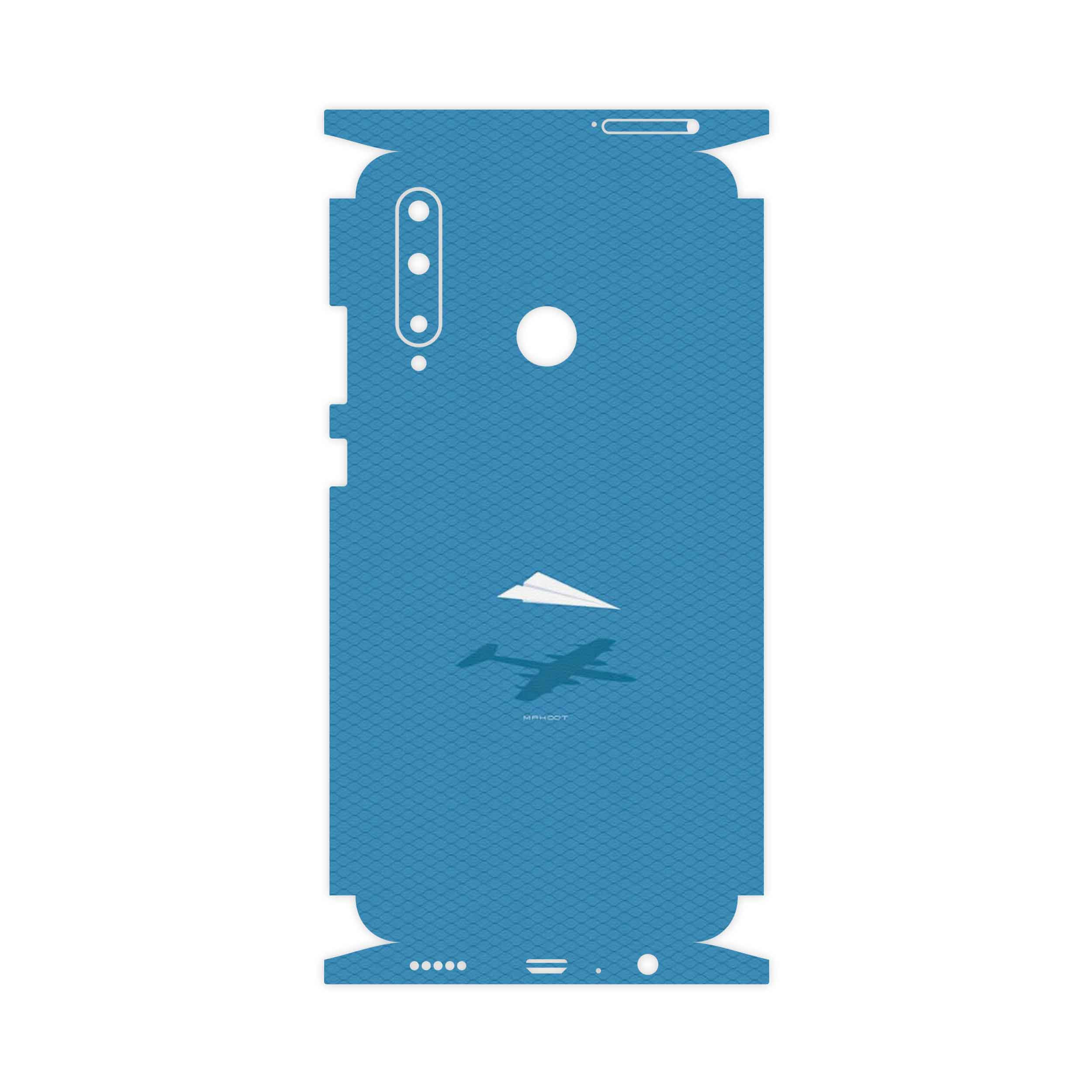 برچسب پوششی ماهوت مدل Minimal Paper Airplane-FullSkin مناسب برای گوشی موبایل آنر 20 Lite