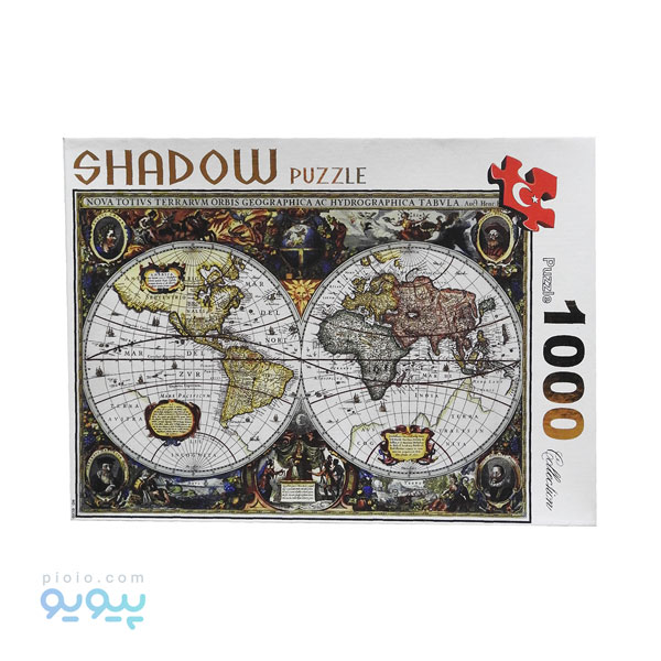 پازل 1000 تکه طرح نقشه باستانی