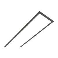 چراغ خطی 32 وات توکار100 سانتیمتری تک لاین برش 9 اکووات