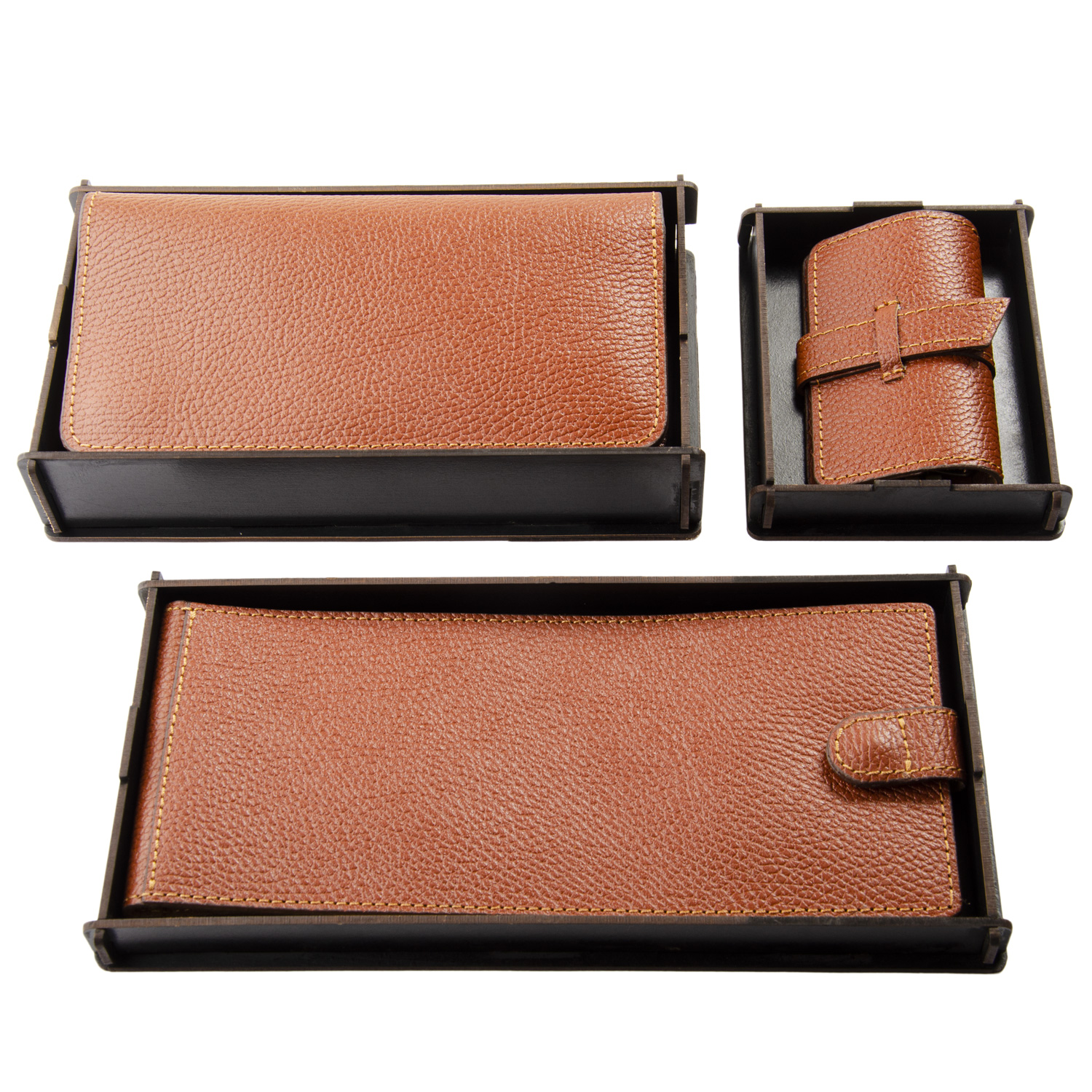 ست هدیه چرما اسپرت مدل 3HDCF