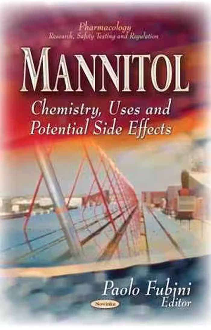[PDF] دانلود کتاب Mannitol - Chemistry, Uses And Potential Side Effects, 2013