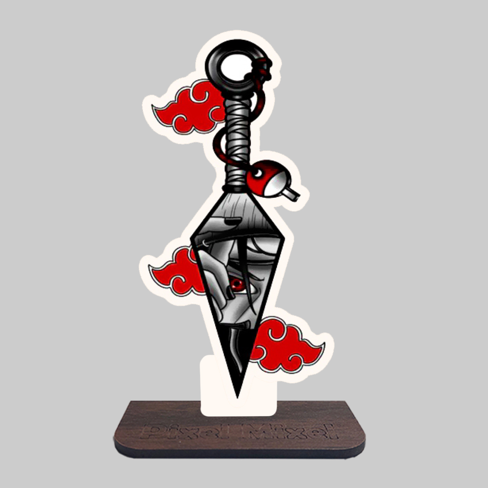 استند رومیزی پیکسل میکسل مدل انیمه ناروتو ایتاچی شارینگان