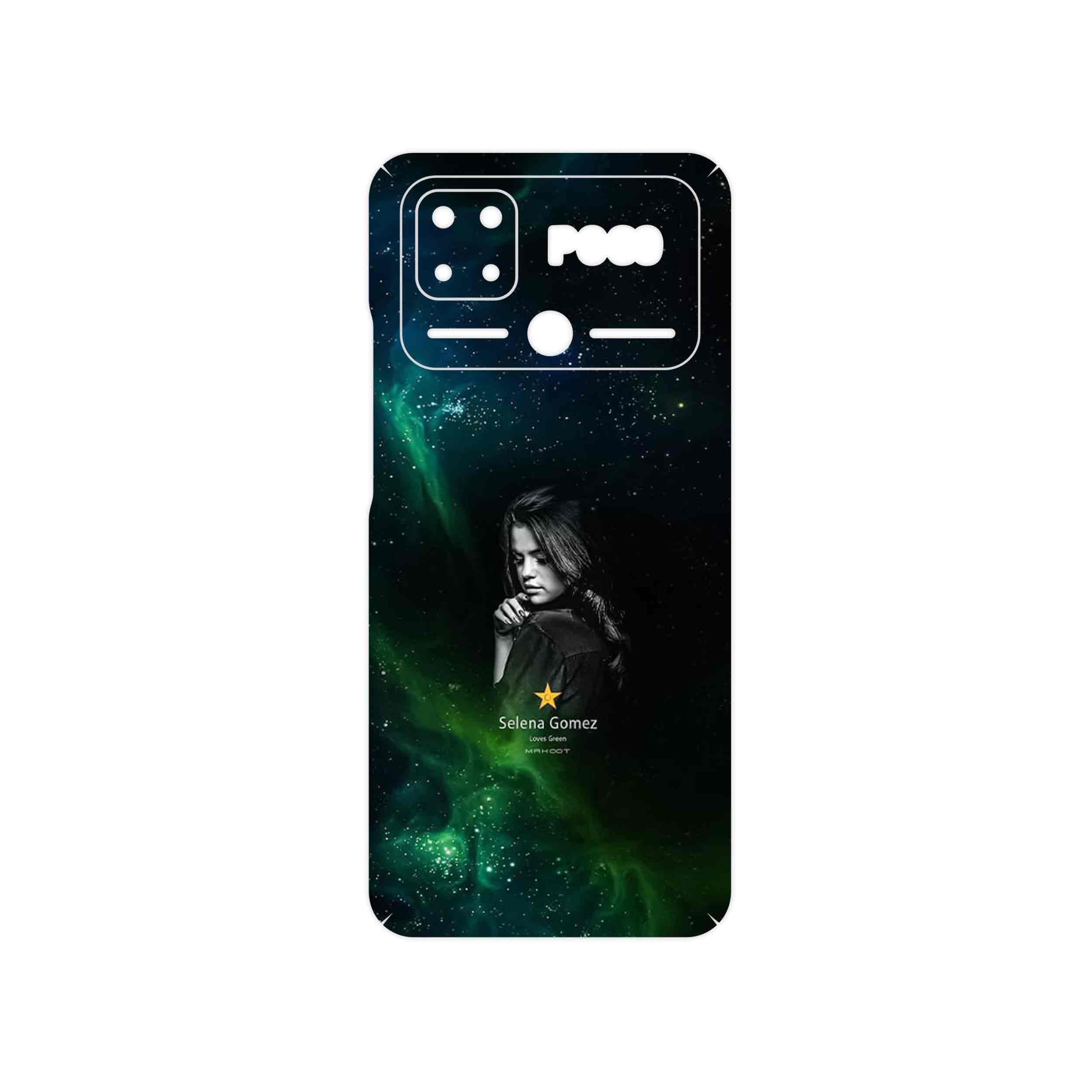 برچسب پوششی ماهوت مدل Selena Gomez مناسب برای گوشی موبایل شیائومی Poco C40