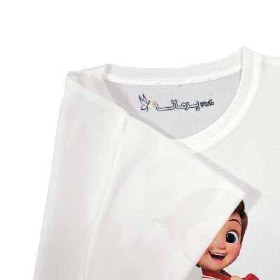 تی شرت بچگانه پرمانه طرح بچه رئیس کد pmt.4201