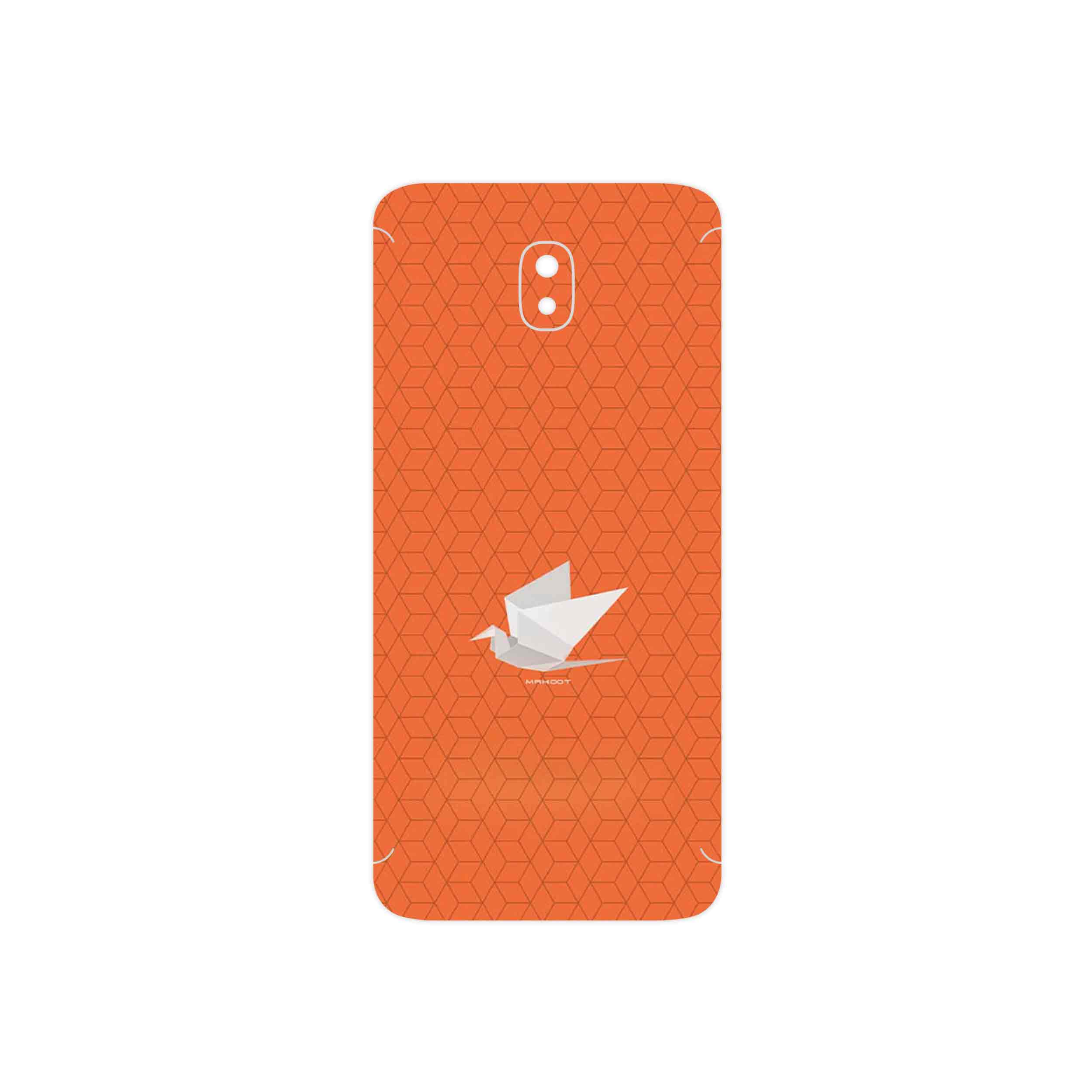 برچسب پوششی ماهوت مدل Minimalist origami bird مناسب برای گوشی موبایل سامسونگ Galaxy J7 Pro